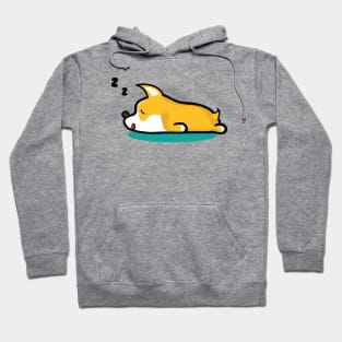 Pembroke Welsh Corgi Sleeping Lazy Dog Hoodie